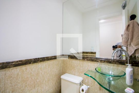 Lavabo de apartamento à venda com 4 quartos, 139m² em Jardim Bela Vista, Santo André