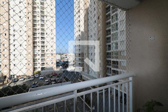 Varanda de apartamento à venda com 3 quartos, 63m² em Piraporinha, Diadema