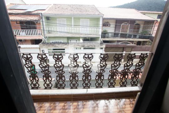 Varanda da Suíte 1 de casa para alugar com 2 quartos, 380m² em Taquara, Rio de Janeiro
