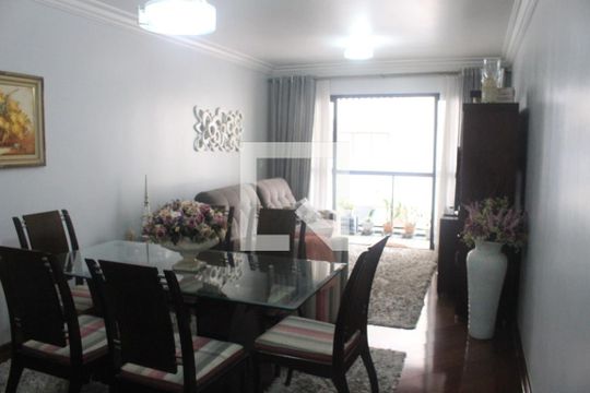 Sala de apartamento à venda com 3 quartos, 99m² em Santo Antônio, São Caetano do Sul