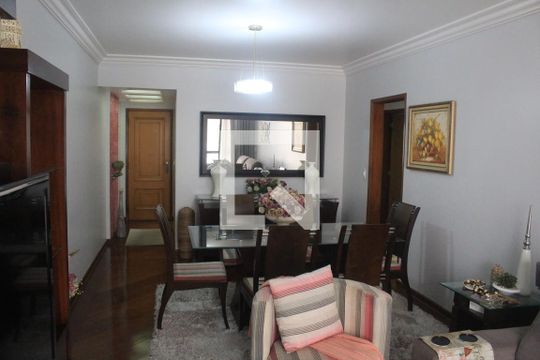 Sala de apartamento à venda com 3 quartos, 99m² em Santo Antônio, São Caetano do Sul