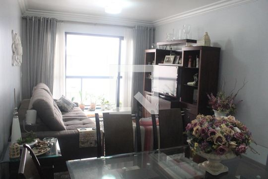 Sala de apartamento à venda com 3 quartos, 99m² em Santo Antônio, São Caetano do Sul