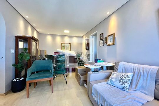 Sala de apartamento à venda com 2 quartos, 65m² em Jardim Oriental, São Paulo