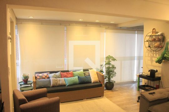 Varanda da Sala de apartamento à venda com 3 quartos, 107m² em Santo Antônio, São Caetano do Sul