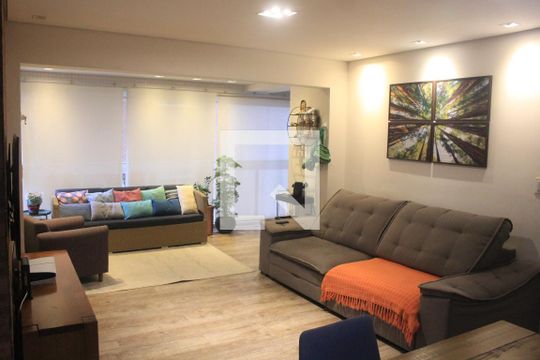 Sala de apartamento à venda com 3 quartos, 107m² em Santo Antônio, São Caetano do Sul