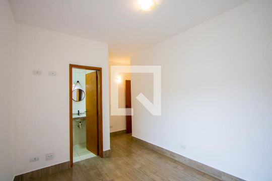 Quarto 1 - Suíte de apartamento à venda com 2 quartos, 75m² em Vila Homero Thon, Santo André