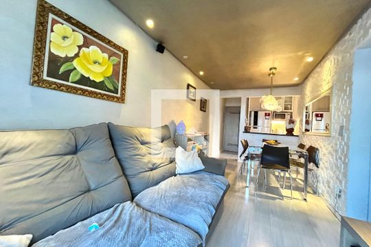 Sala de apartamento à venda com 2 quartos, 62m² em Vila Santa Catarina, São Paulo