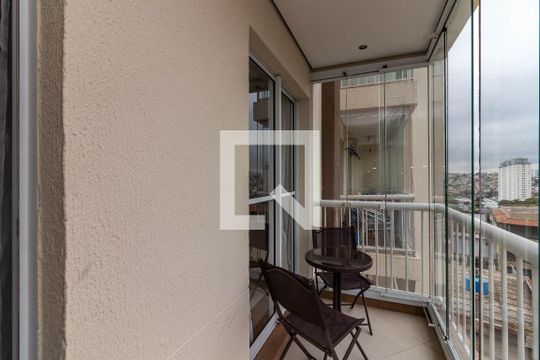 Varanda da Sala de apartamento à venda com 3 quartos, 90m² em Vila Ester (zona Norte), São Paulo