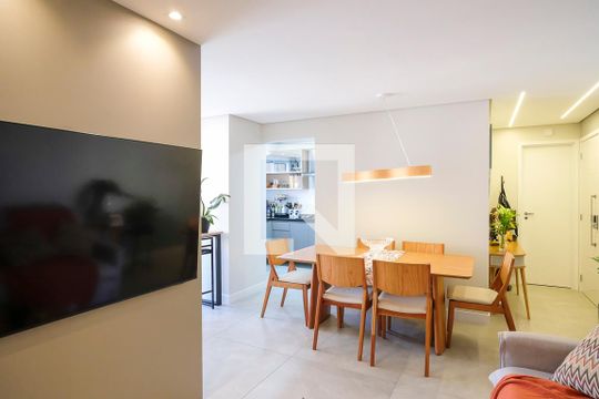 Sala de apartamento à venda com 2 quartos, 84m² em Fundação, São Caetano do Sul