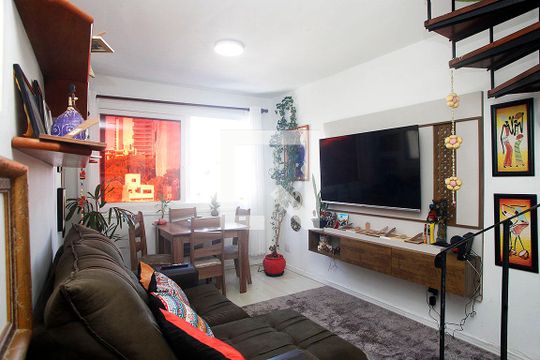 Sala 1 de apartamento à venda com 2 quartos, 139m² em Higienópolis, Porto Alegre