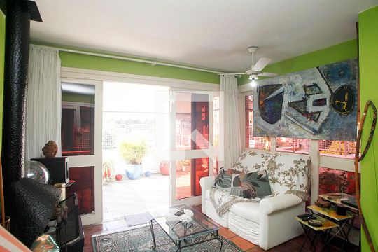 Sala 2 Cobertura de apartamento à venda com 2 quartos, 139m² em Higienópolis, Porto Alegre