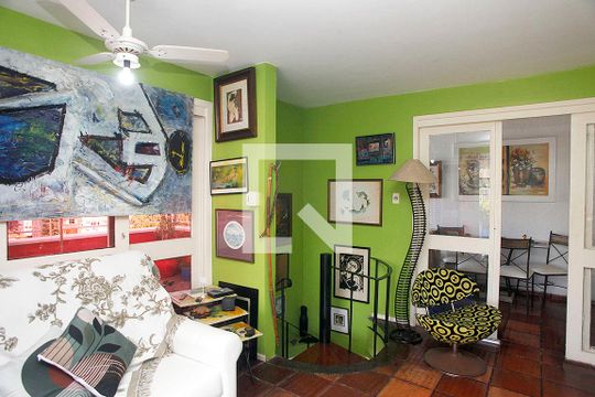 Sala 2 Cobertura de apartamento à venda com 2 quartos, 139m² em Higienópolis, Porto Alegre