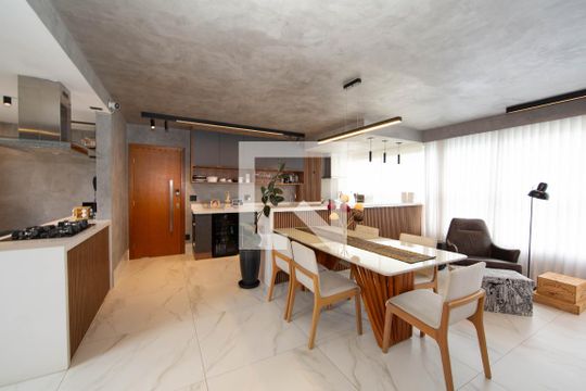 SALA de apartamento à venda com 4 quartos, 148m² em Luxemburgo, Belo Horizonte
