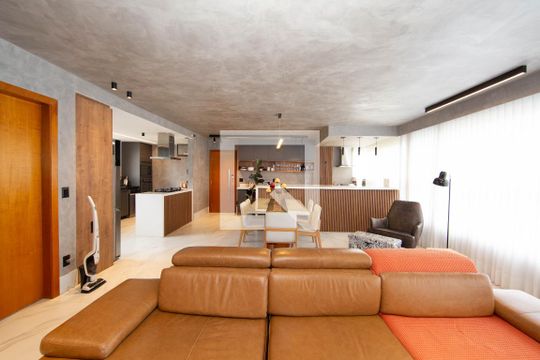 SALA de apartamento à venda com 4 quartos, 148m² em Luxemburgo, Belo Horizonte
