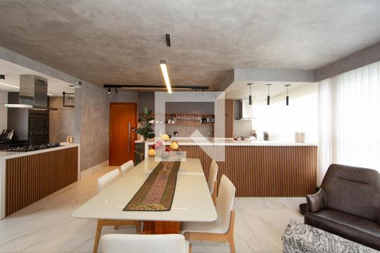 SALA de apartamento à venda com 4 quartos, 148m² em Luxemburgo, Belo Horizonte