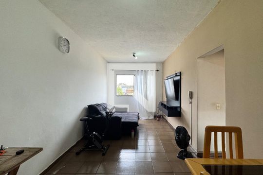 Sala de apartamento para alugar com 2 quartos, 65m² em Chácara Sergipe, São Bernardo do Campo