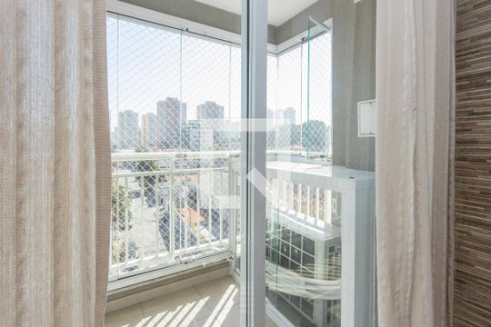 Vista da Sala de apartamento à venda com 2 quartos, 61m² em Vila Isa, São Paulo