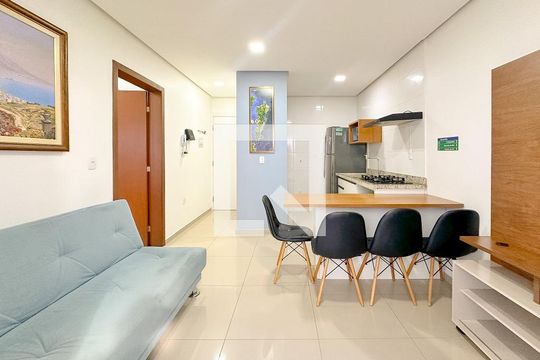 Sala de Jantar de apartamento para alugar com 1 quarto, 38m² em Ingleses do Rio Vermelho, Florianópolis