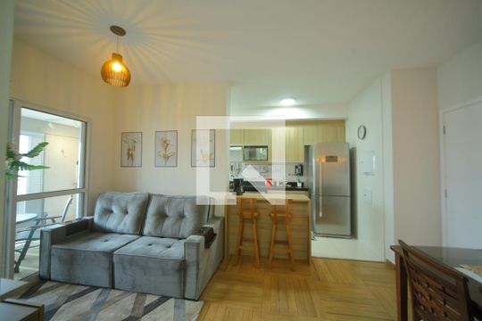 Sala de apartamento para alugar com 2 quartos, 77m² em Centro, São Bernardo do Campo