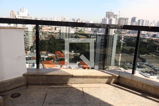 Varanda Sala de apartamento à venda com 4 quartos, 540m² em Jardim Avelino, São Paulo