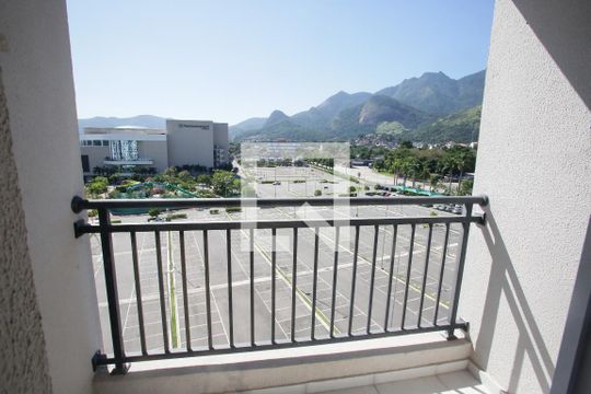 Varanda da Sala de apartamento à venda com 2 quartos, 43m² em Anil, Rio de Janeiro
