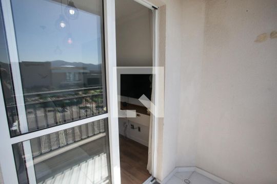 Varanda da Sala de apartamento à venda com 2 quartos, 43m² em Anil, Rio de Janeiro
