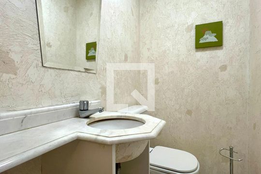Lavabo de apartamento para alugar com 4 quartos, 165m² em Paraíso, São Paulo