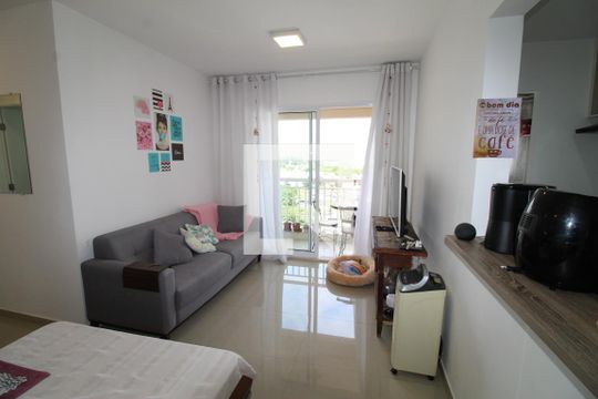 Sala de apartamento para alugar com 2 quartos, 63m² em Vila Industrial, São José dos Campos