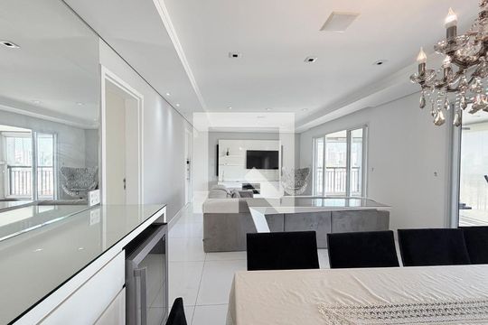 Sala de apartamento à venda com 4 quartos, 180m² em Belenzinho, São Paulo
