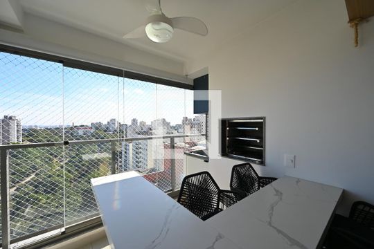 Varanda de apartamento à venda com 2 quartos, 78m² em Vila Monte Alegre, São Paulo