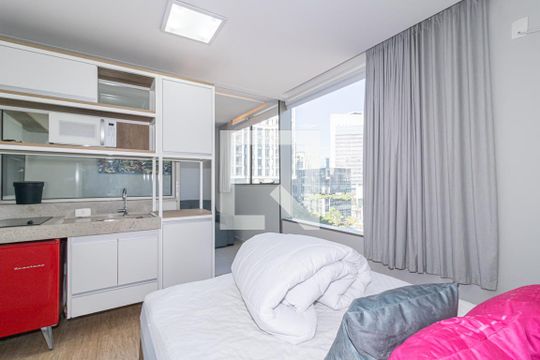 Studio de kitnet/studio para alugar com 1 quarto, 29m² em Vila Nova Conceição, São Paulo
