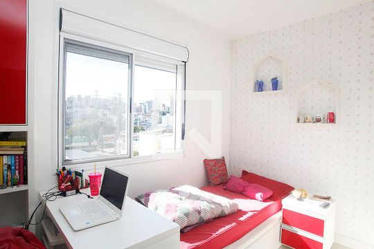 Quarto 2 de apartamento à venda com 3 quartos, 88m² em Santana, Porto Alegre