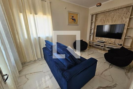 Sala de casa de condomínio à venda com 5 quartos, 978m² em Residencial Tambore, Barueri