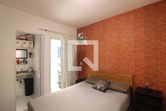Quarto 1 - Suíte de apartamento à venda com 3 quartos, 107m² em Vila Euclides, São Bernardo do Campo
