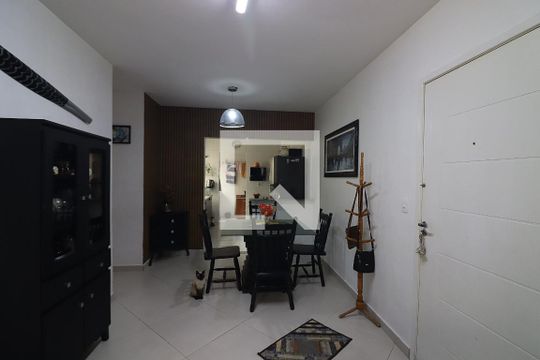 Sala  de apartamento à venda com 3 quartos, 107m² em Vila Euclides, São Bernardo do Campo