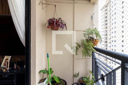 Varanda da Sala de apartamento à venda com 3 quartos, 85m² em Lauzane Paulista, São Paulo