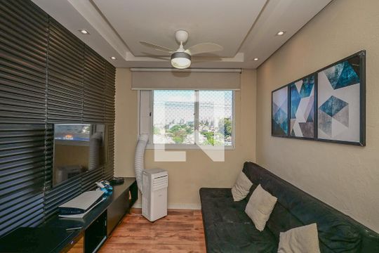 Sala de Tv de apartamento à venda com 2 quartos, 41m² em Jardim Taboao, São Paulo