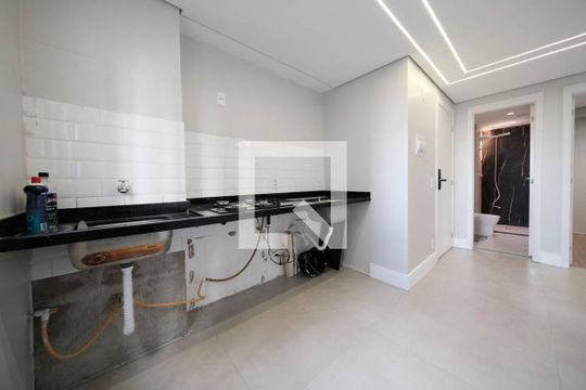Sala/Cozinha de apartamento para alugar com 2 quartos, 34m² em Jardim Jaú (zona Leste), São Paulo