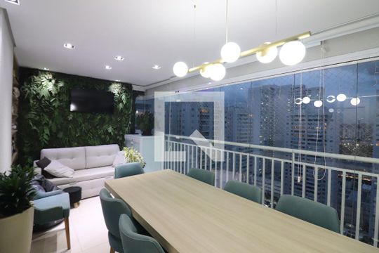 Varanda gourmet de apartamento à venda com 3 quartos, 156m² em Centro, São Bernardo do Campo