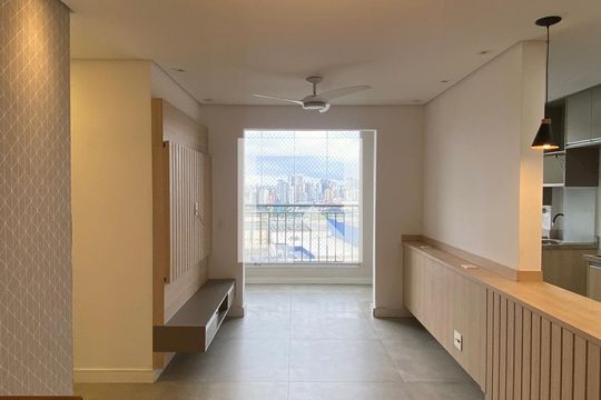 Sala - Cozinha de apartamento para alugar com 3 quartos, 70m² em Continental, Osasco