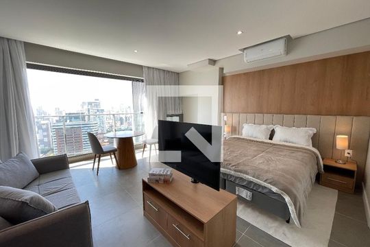 Studio/Sala/Quarto de kitnet/studio para alugar com 1 quarto, 35m² em Butantã, São Paulo