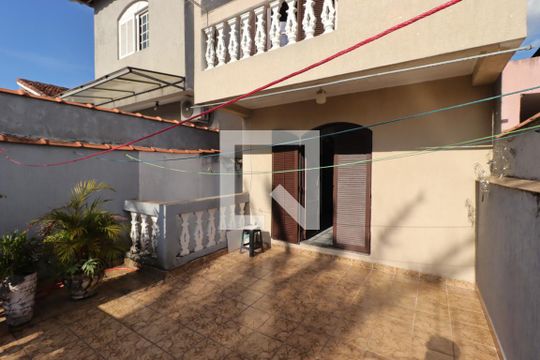 Varanda da Sala de casa à venda com 3 quartos, 168m² em Vila Silvestre, Santo André