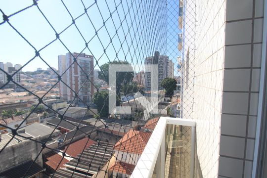 Sala / Cozinha - Varanda de apartamento para alugar com 1 quarto, 40m² em Carandiru, São Paulo