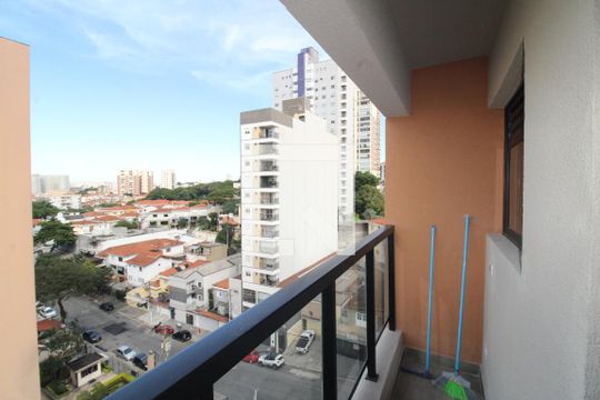 Sala / Cozinha - Varanda de apartamento à venda com 2 quartos, 42m² em Vila Pauliceia, São Paulo
