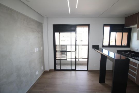 Sala / Cozinha de apartamento à venda com 2 quartos, 42m² em Vila Pauliceia, São Paulo