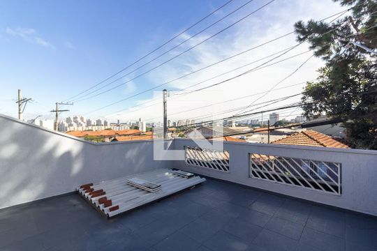 Varanda Quarto 1 - Suíte de casa à venda com 3 quartos, 120m² em Jardim Santa Cruz (campo Grande), São Paulo