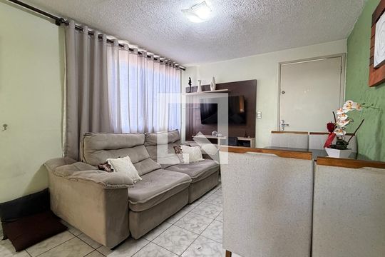 Sala de apartamento à venda com 2 quartos, 48m² em Vila Popular, São Paulo