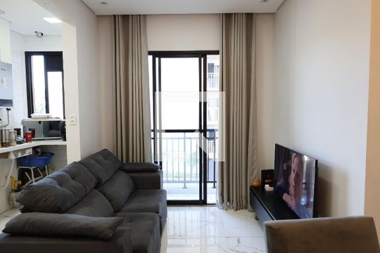 Sala de apartamento à venda com 2 quartos, 43m² em Socorro, São Paulo