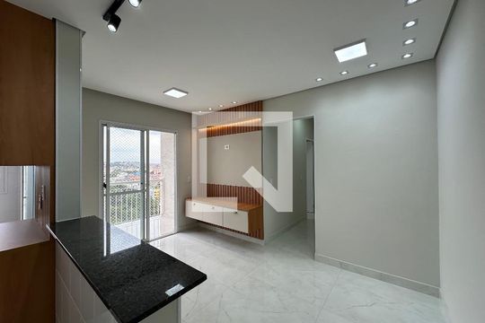 Sala de apartamento para alugar com 2 quartos, 56m² em Parque Viana, Barueri