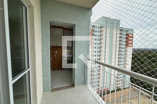 Varanda da Sala de apartamento para alugar com 2 quartos, 56m² em Parque Viana, Barueri